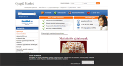 Desktop Screenshot of gyapjumarket.hu